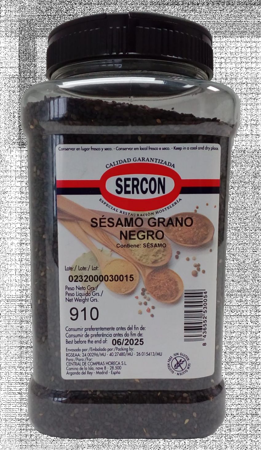 SÉSAMO NEGRO BOTE INDUSTRIAL