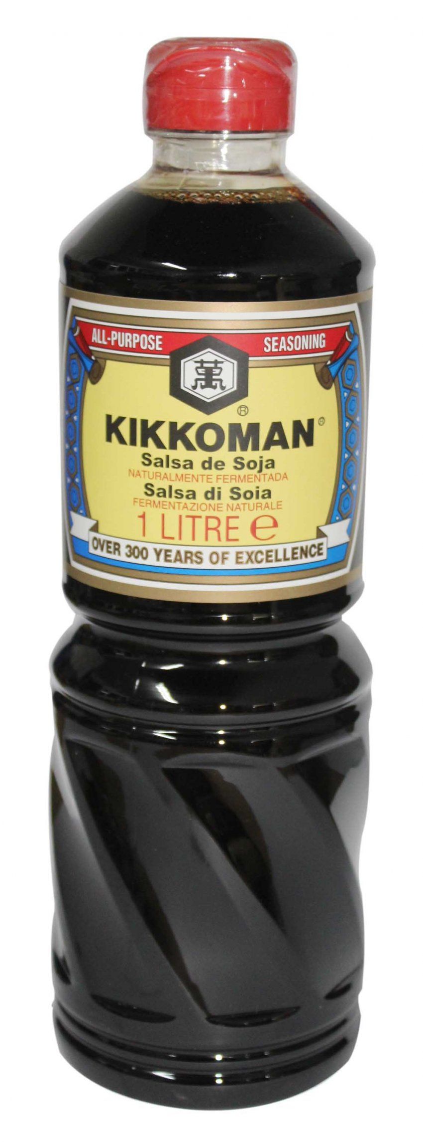 SALSA DE SOJA KIKKOMAN 1 LITRO
