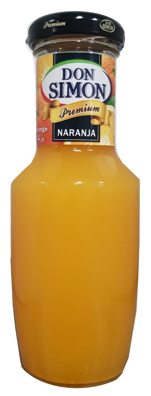 ZUMO S/AZÚCAR NARANJA DON SIMON TARRO 200 ML.