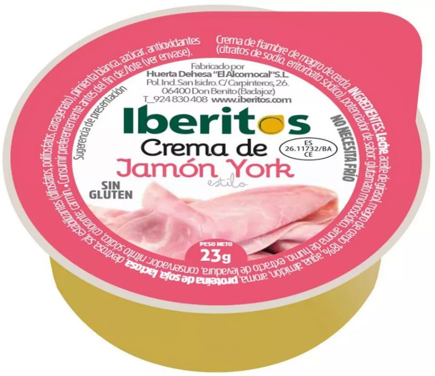 IBERITOS CREMA DE YORK 25 GRS.