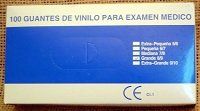 GUANTES VINILO TALLA P/M/G