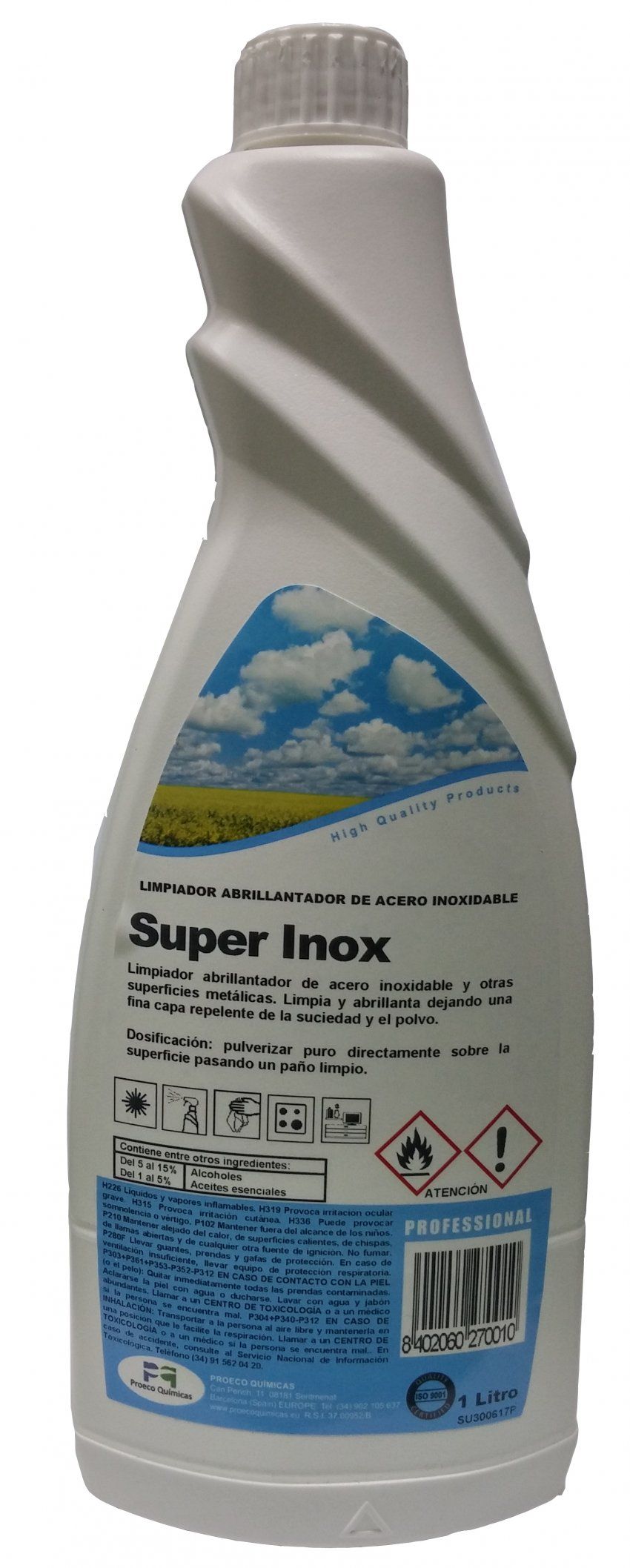LIMPIADOR ACERO SUPER INOX
