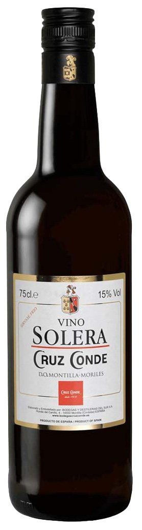 VINO TIPO JEREZ SOLERA CRUZ CONDE 75 CL