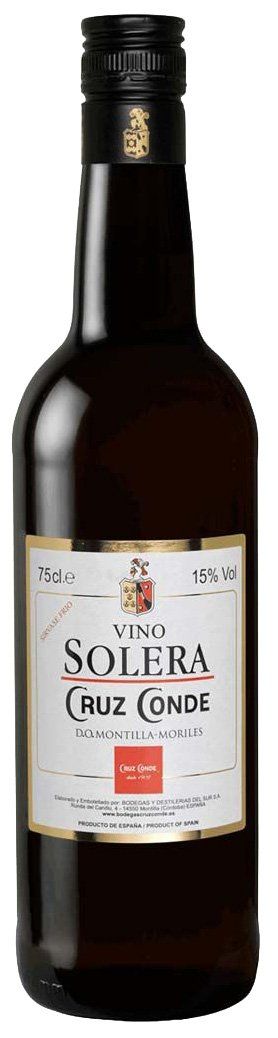 VINO TIPO JEREZ SOLERA CRUZ CONDE 75 CL.