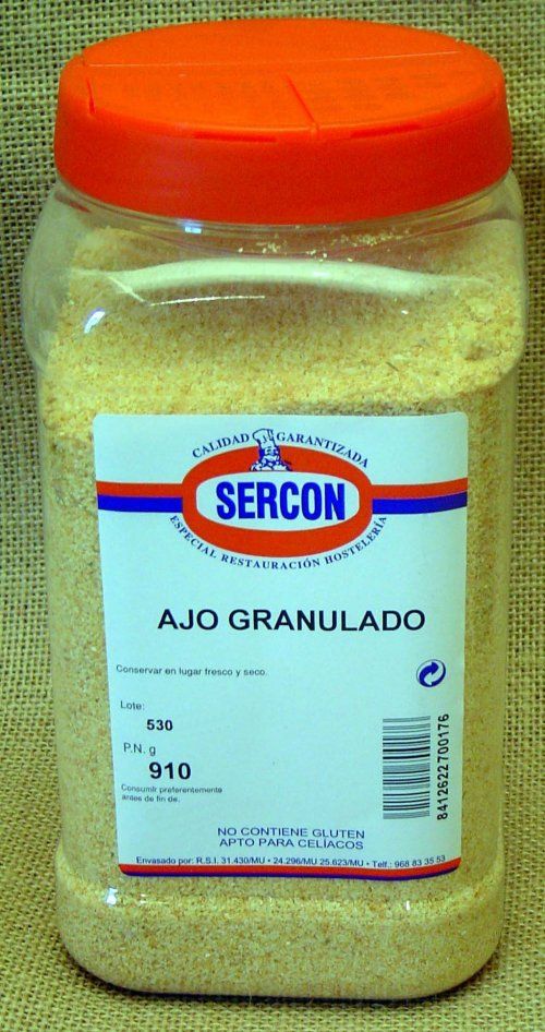 AJO EN GRANO SERCON BOTE INDUSTRIAL