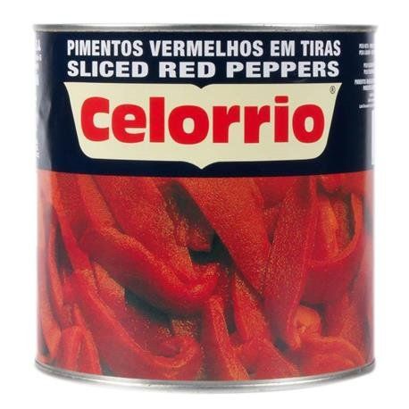 PIMIENTO MORRÓN EN TIRAS CELORRIO 3 KG.