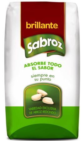 ARROZ BRILLANTE REDONDO SABROZ 1 KG.