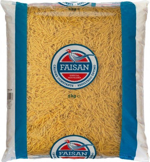 FIDEO GRUESO FAISAN 5 KG.