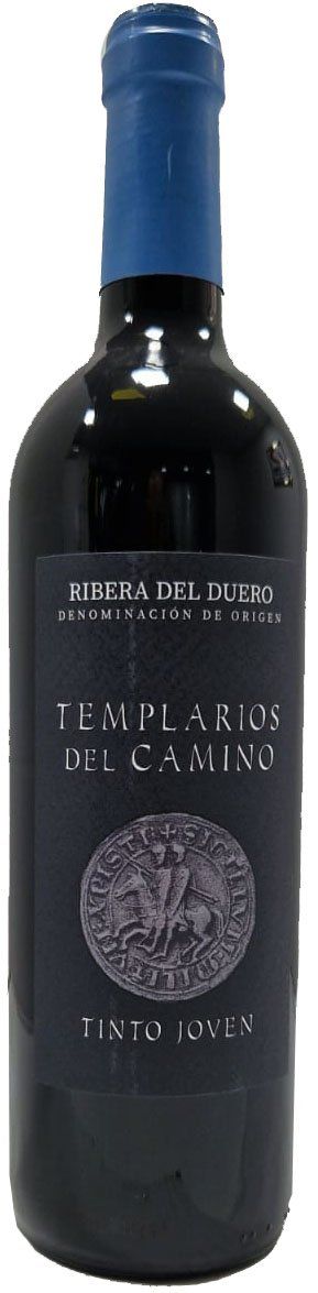 VINO TINTO RIBERA JOVEN TEMPLARIOS DEL CAMINO