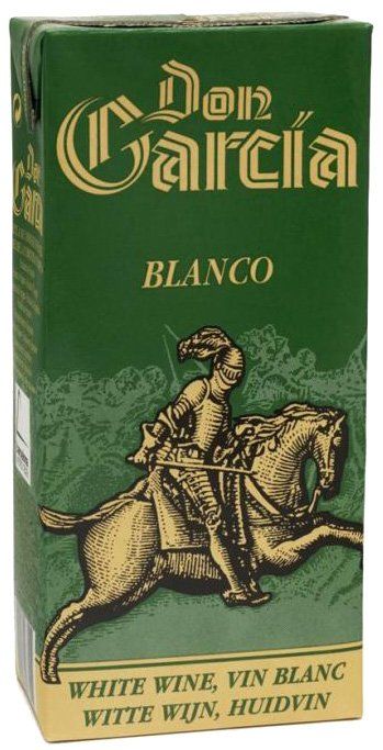 VINO BLANCO DON GARCÍA BRICK 1 LT.