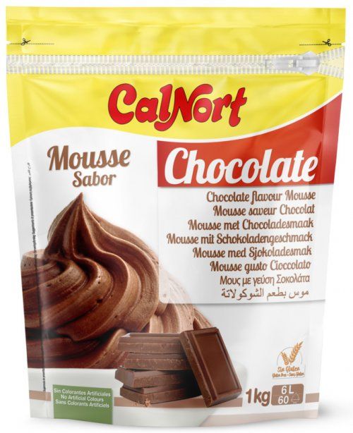 MOUSSE CHOCOLATE CALNORT 1 KG.