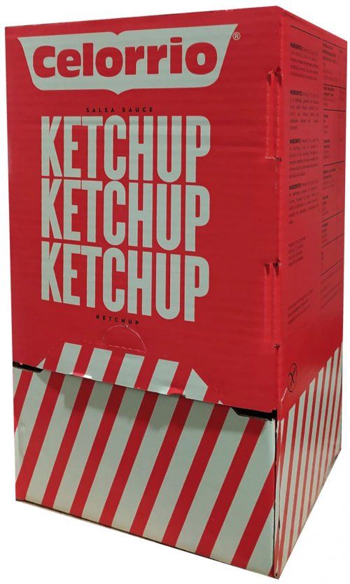 KETCHUP CELORRIO MONODOSIS (CAJA 200 UNIDADES)