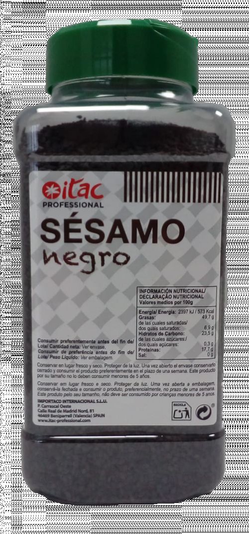 SESAMO NEGRO ITAC BOTE INDUST. 600grs