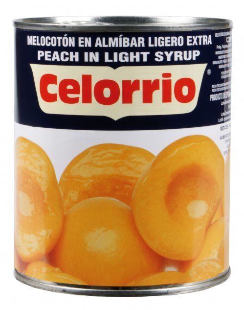 MELOCOTON EN ALMIBAR CELORRIO 1 KG.