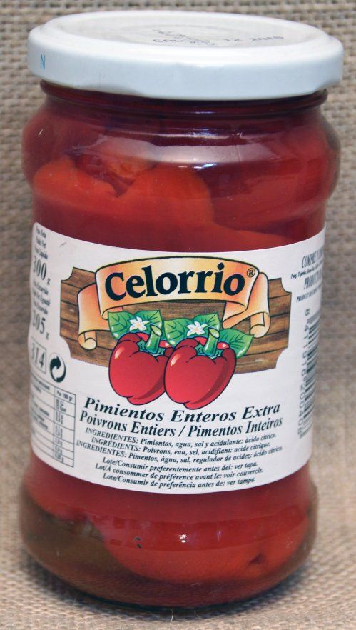 PIMIENTO MORRÓN ENTERO CEORRIO 1/2 KG