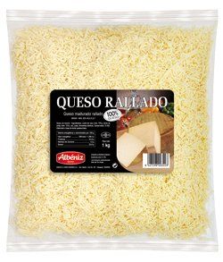 QUESO RALLADO NATURAL ALBÉNIZ 1 KG.