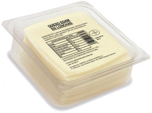 QUESO EDAM LONCHEADO CARPIN 500 GR.