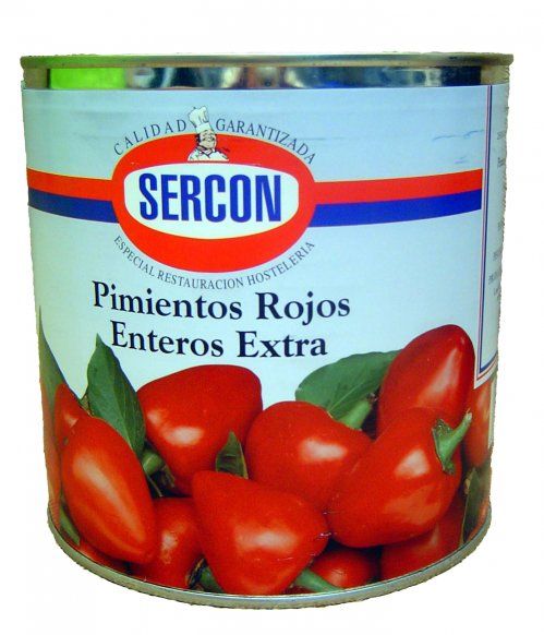 PIMIENTO ROJO ENTERO SERCON 3 KG