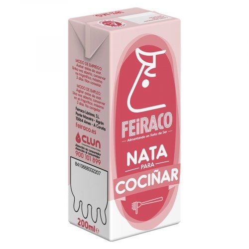 NATA COCINA 18% FEIRACO 1 LT