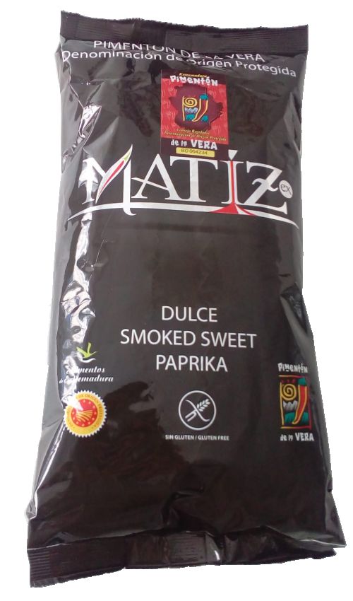 PIMENTON DULCE DE LA VERA MATIZ 1 KG.