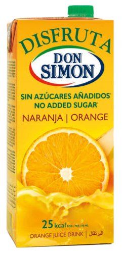 ZUMO S/AZÚCAR NARANJA DISFRUTA 1 LT.