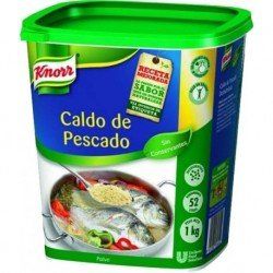 CALDO DE PESCADO KNORR POLVO 1 KG.