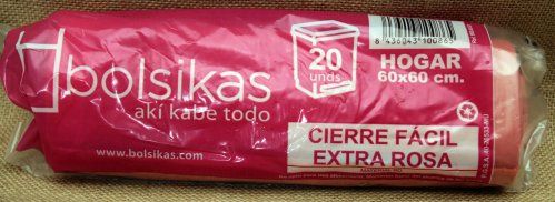 BOLSA BASURA HOGAR 60x60 CIERRAFACIL