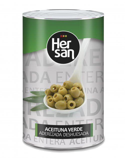 ACEITUNAS VERDES S/H HERSAN 5 KG