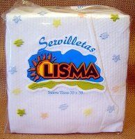 SERVILLETAS LISMA 2 CAPAS 30*30