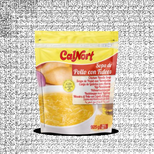 SOPA FIDEOS CON POLLO CALNORT 1 KG.