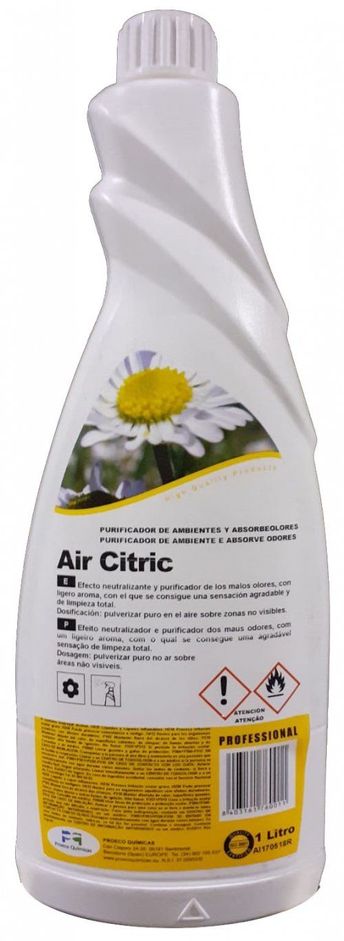 AMBIENTADOR ABSORBEOLORES AIR CITRIC 1 L.