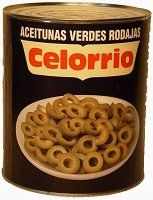 ACEITUNAS MANZANILLA LAMINADAS CELORRIO 3 KG