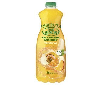 ZUMO S/AZÚCAR TROPICAL DISFRUTA 1,5 L