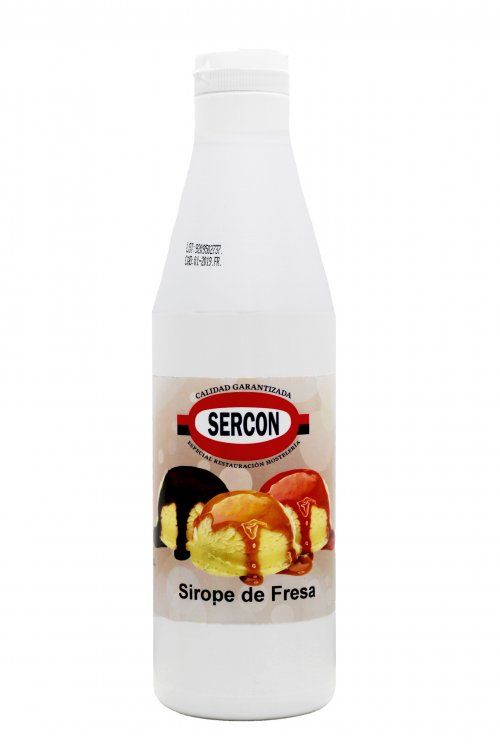 SIROPE FRESA SERCON 1,2 KG.