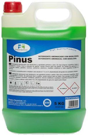 LIMPIADOR AMONIACADO PERFUMADO PINUS 5 L