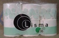 PAPEL HIGIÉNICO 12 ROLLOS LISMA