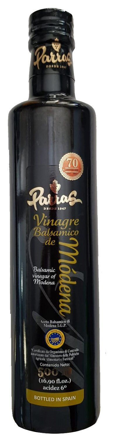 VINAGRE MODENA PARRAS 1/2 L.