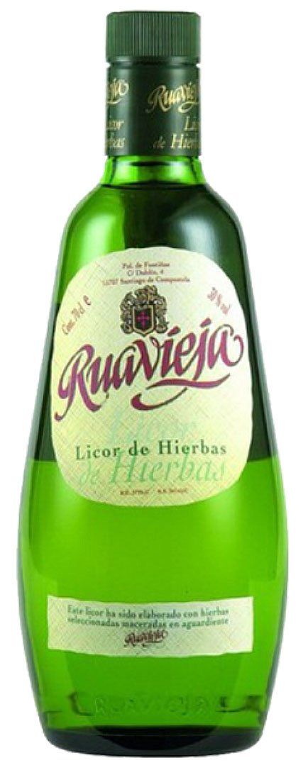 AGUARDIENTE HIERVAS RUAVIEJA 70 CL