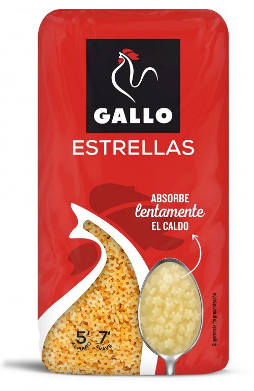 SOPA ESTRELLAS GALLO 450 GR