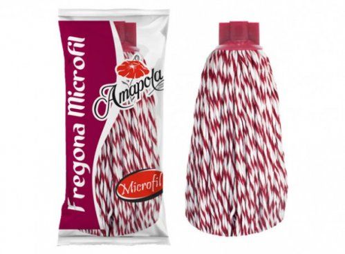 FREGONA MICROFIL FUCSIA BLANCO AMAPOLA 180 GR