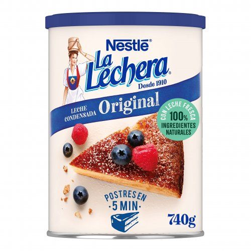 LECHE CONDENSADA LA LECHERA BOTE 740 G.