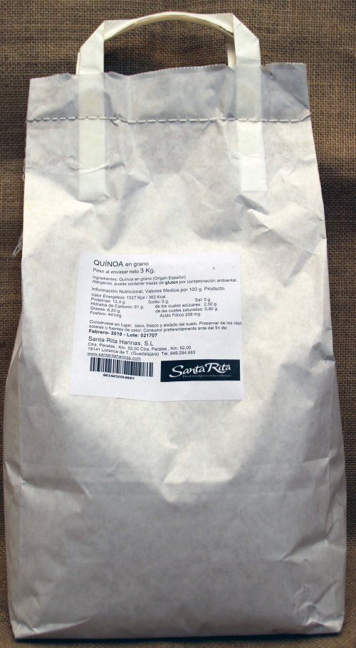 QUINOA GRANO  BOLSA 3 KG