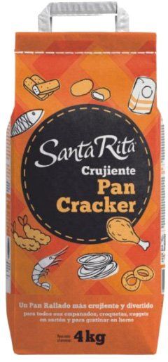 CRUJIENTE PAN CRACKER SANTA RITA 4 KG.