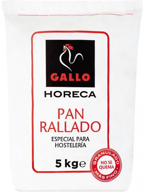 PAN RALLADO GALLO 5 KG.