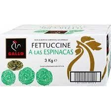 FETTUCCINE ESPINACAS GALLO 3 KG