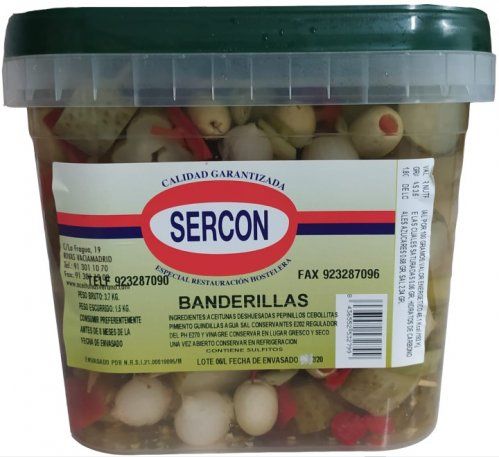 BANDERILLAS SERCON 2 KGS.