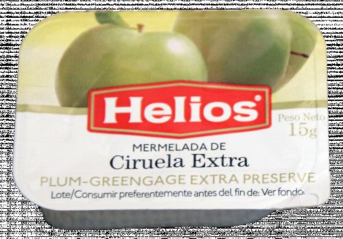 MERMELADA CIRUELA HELIOS 15 GR