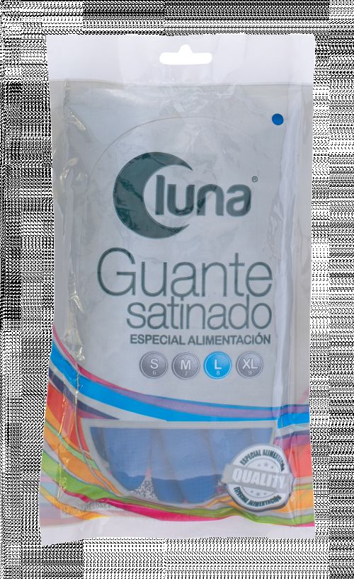 GUANTES SATINADOS AZUL LUNA