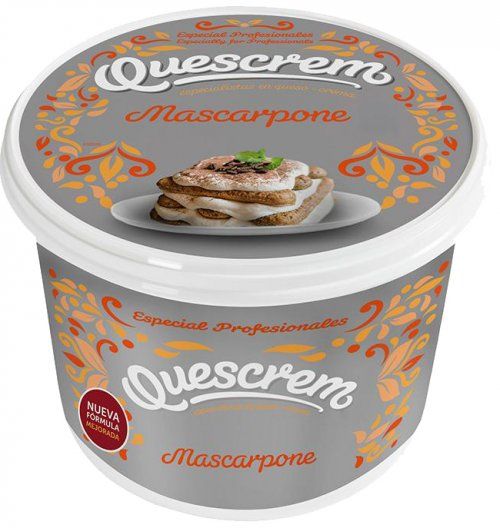 QUESO CREMA QUESCREM CON QUESO MASCARPONE 500 GR.