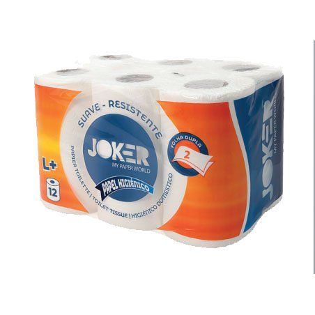 PAPEL HIGIÉNICO JOKER 12 rollos